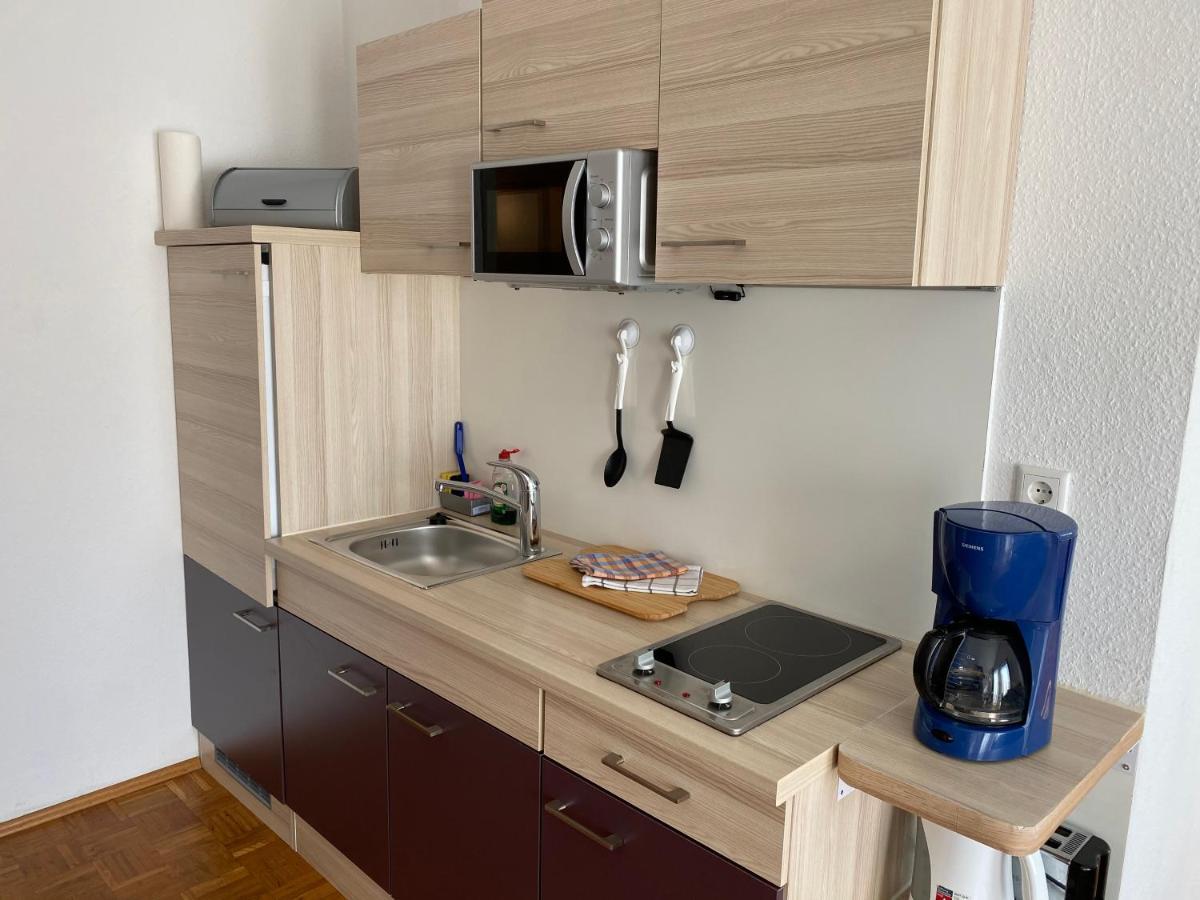 Apartmenthaus Zentrum Komfort Apartments Mit Minikuchen Verschiedener Grossen Kassel Eksteriør billede